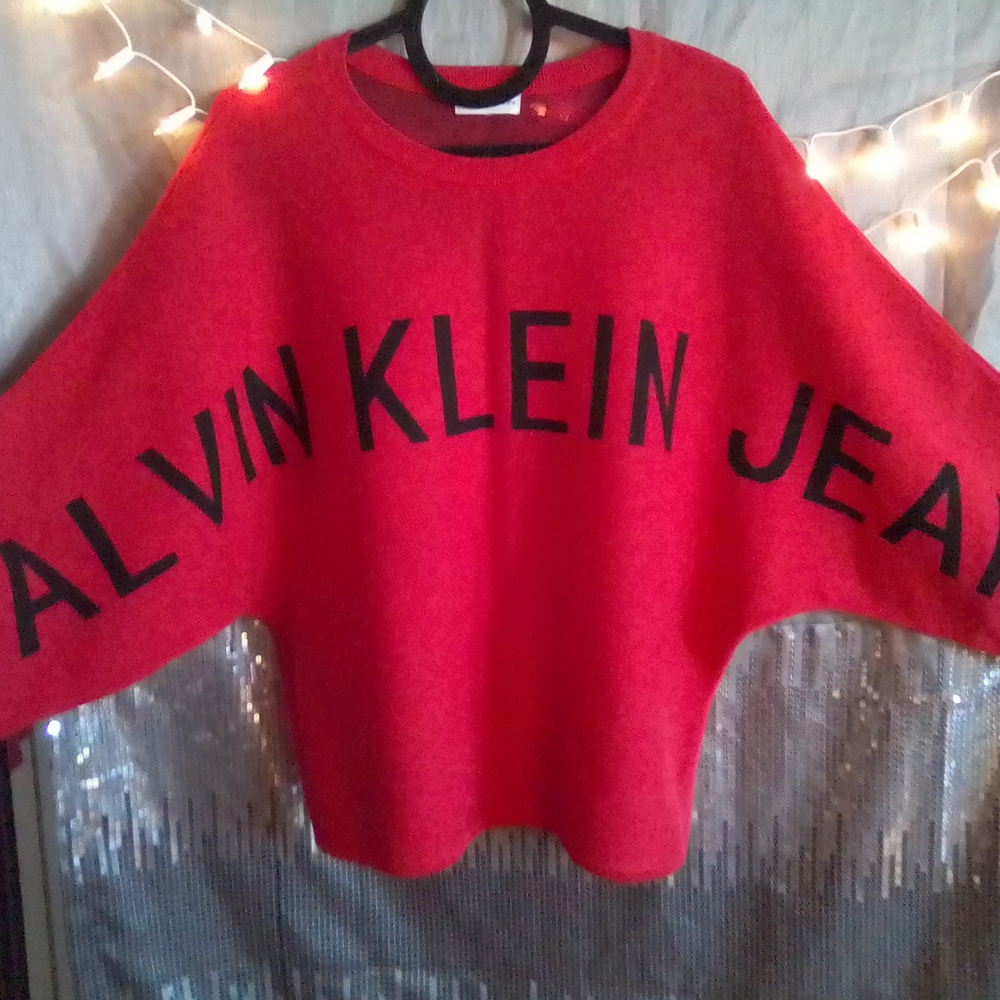 Calvin Klein Red Sweater